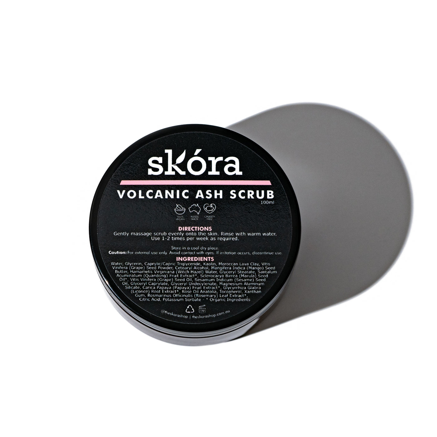 Volcanic Ash Scrub 100ml - Skóra Skincare