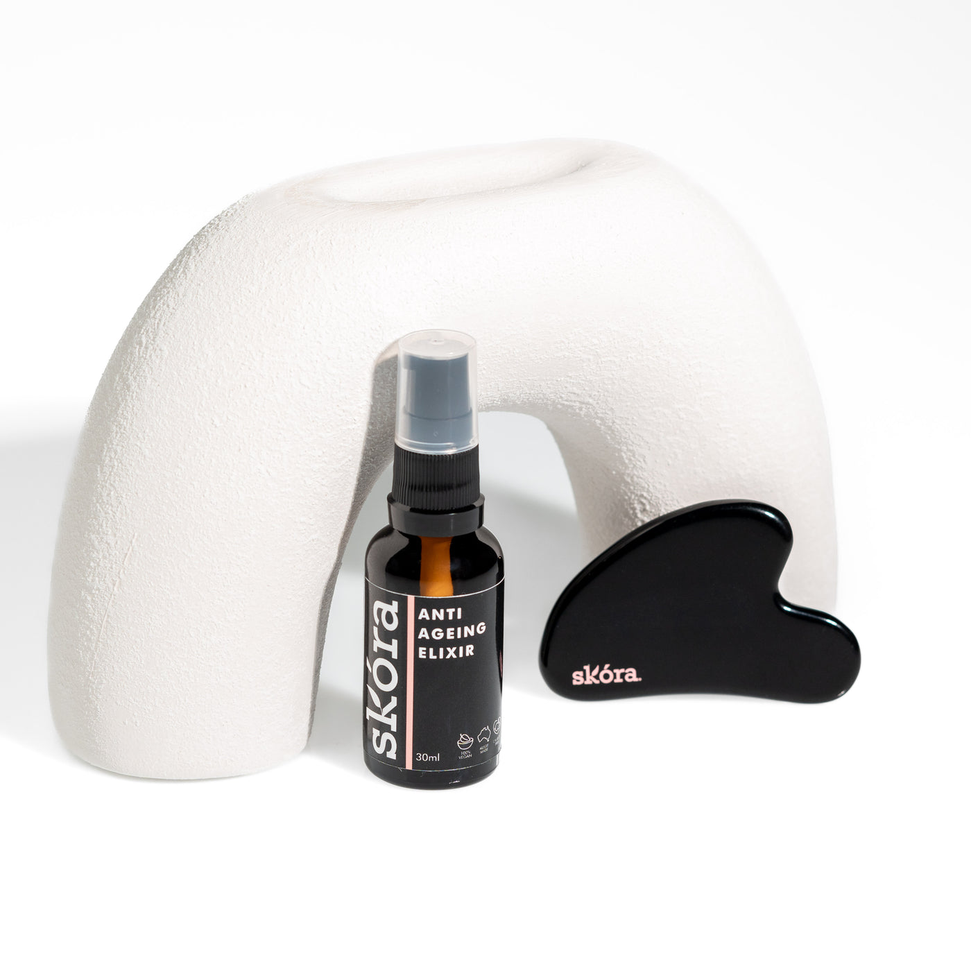 Gua Sha & Elixir Bundle - Skóra Skincare